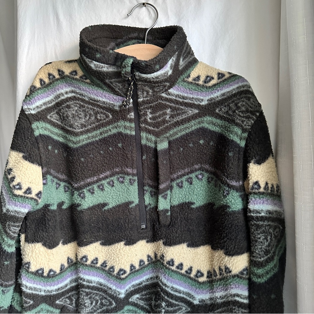 BILLABONG Women’s Half Zip Fleece Sweater Size S/10